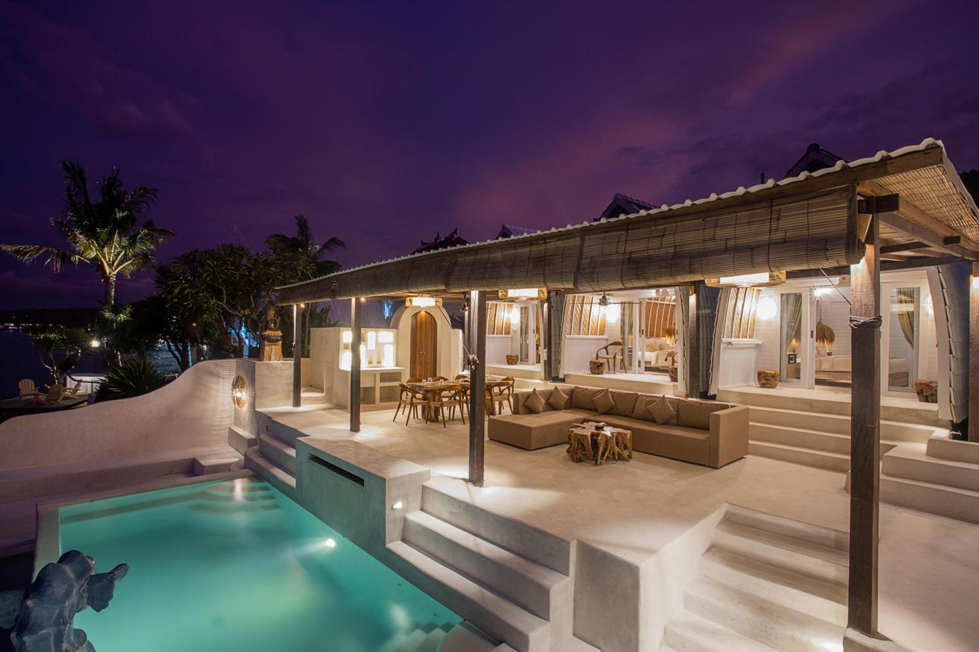 Aquavista Ceningan Hotel Lembongan Exterior foto